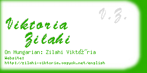 viktoria zilahi business card